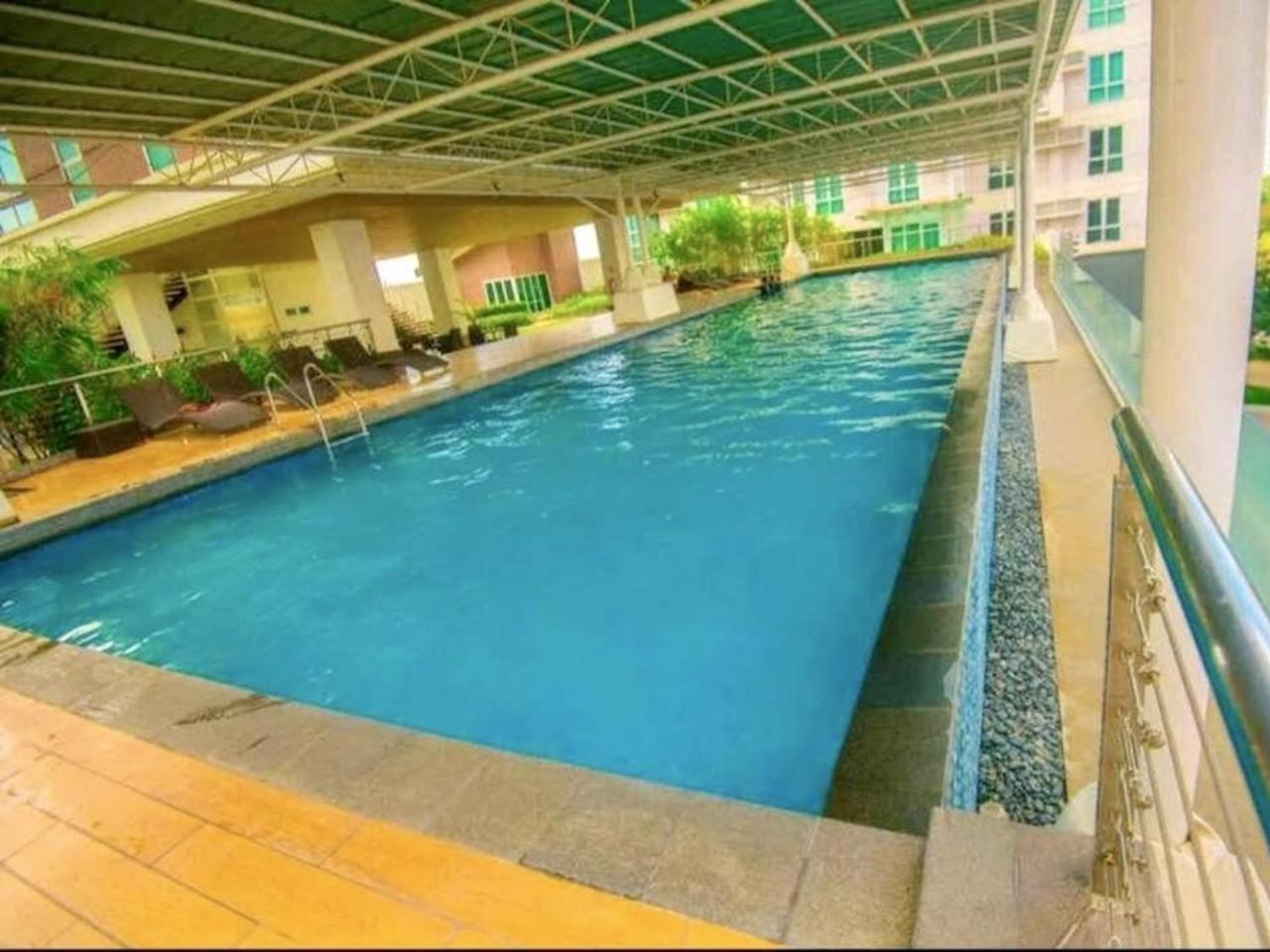Abreeza Studio Suite 2321 - Pool, Wifi, City View, Washer, Ac, Netflix, Mall Davao Stadt Exterior foto